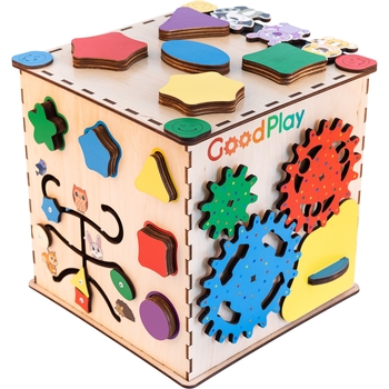 Бизикубик GoodPlay Творческий 25х25х25 см (K104) - Pampik - 3