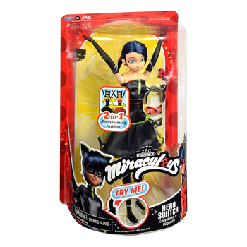 Інтерактивна лялька Miraculous Леді Баг і Супер-Кіт Дизайнерське перевтілення Леді Баг, 26 см (50414) - Pampik - 4