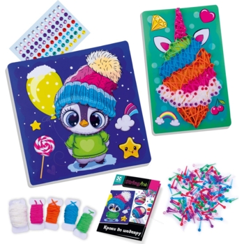 Набор для творчества Vladi Toys String Art Лакомка (VT4501-21) - Pampik - 3