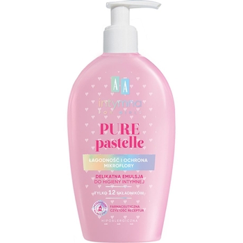 Емульсія для інтимної гігієни AA Cosmetics Intymna Pure Pastelle For Girls 300 мл - Pampik