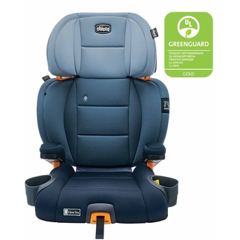 Автокресло Chicco KidFit ClearTex Plus синее (79627.62.07) - Pampik - 2