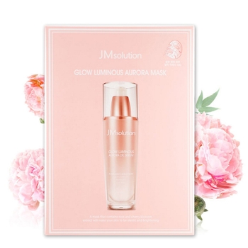 Целюлозна маска з перлами JMsolution Glow Luminous Aurora Mask 1 шт. (BT18466) - Pampik - 2