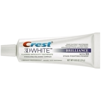 Відбілююча зубна паста Crest 3D White Brilliance Vibrant Peppermint, 24 г - Pampik
