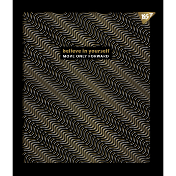 Набір зошитів Yes Good vibes Pantone Gold А5, в лінійку, 96 аркушів, 5 шт. (766911) - Pampik - 5