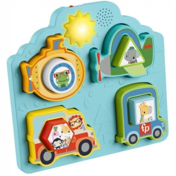Музичний пазл 2 в 1 Fisher-Price Веселі пригоди (HRP31) - Pampik - 4