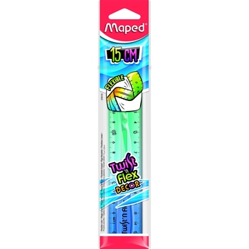 Лінійка Maped Twistnflex 15 см в асортименті (MP.279115) - Pampik - 5