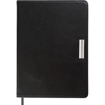 Ежедневник датированный Buromax Salerno 2024 A5 черный (BM.2133-01) - Pampik