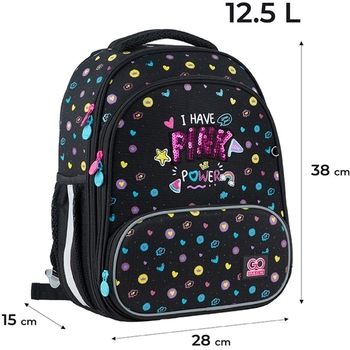 Рюкзак GoPack Education каркасний GO24-597M-2 Pink Power - Pampik - 3