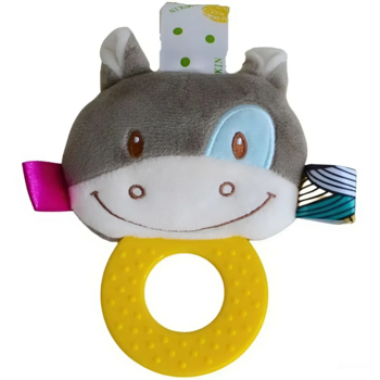 Брязкальце-прорізувач Lindo Бегемот (8087 бегемот) - Pampik