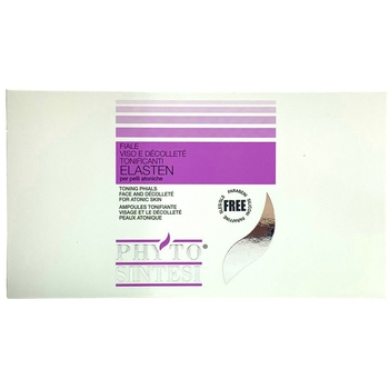 Ампулы для лиц и шеи Phyto Sintesi профессиональные тонизирующие с эластеном 5 мл 10 шт. (PST041) - Pampik