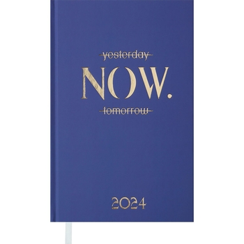 Ежедневник датированный Buromax Motivetion 2024 A6 фиолетовый (BM.2526-39) - Pampik