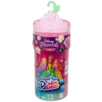 Лялька-сюрприз Disney Princess Royal Color Reveal Сонячні та квіткові (HRN63) - Pampik