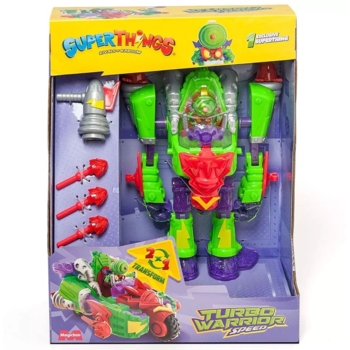 Робот-трансформер Magic Box SuperThings Turbo Warrior Speed, ​​21 см (PSTSP116IN100) - Pampik - 6
