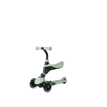 Самокат трехколесный детский 5 в 1 Sema Pro Green (ST-004SemaProGeeen) - Pampik - 4