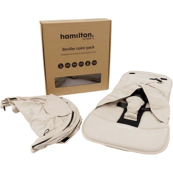 Набір текстилю до коляски Hamilton by Yoop X1 Plus Cream White - Pampik