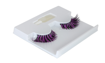 Накладные ресницы Lukky Розовый акцент (T21751) - Pampik - 3