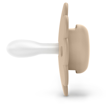 Пустушка фізіологічна Suavinex Wonder, силіконова, 6-18 місяців, бежевий (308384) - Pampik - 2