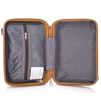 Бьюти-кейс Semi Line 4.5L Gold (T5663-1) - Pampik - 2