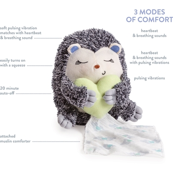 М'яка іграшка Summer Infant Hedgehog Їжачок із серцебиттям - Pampik - 2