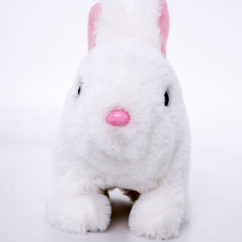 Інтерактивна іграшка Pugs at Play Білий кролик Hopper (ST-PAP10) - Pampik - 4