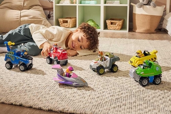 Великий рятувальний автомобіль-трансформер Spin Master PAW Patrol Джунглі Цуценячий патруль з водієм Кремез (SM17776/0624) - Pampik - 11