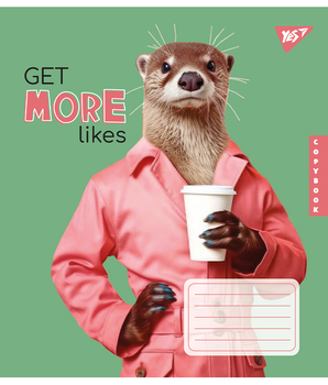 Набір зошитів Yes Get more likes А5 в лінійку 36 аркушів 15 шт. (767351) - Pampik - 5