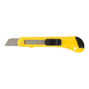 Канцелярський ніж Buromax Jobmax з механічним фіксатором леза 18 мм - Pampik - 2