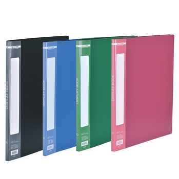 Папка с 10 файлами Buromax А4 в ассортименте (BM.3601-99) - Pampik