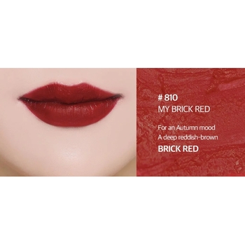 Губная помада Beauty of Majesty BOM My Lipstick #810 My Brick Red 3.5 г - Pampik - 7