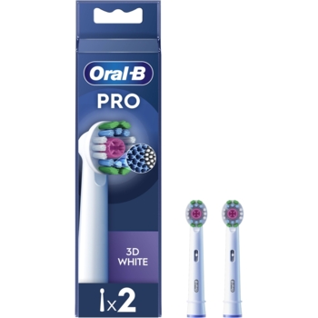 Змінні насадки до електричної зубної щітки Oral-B 3D White EB18pRX, 2 шт. - Pampik