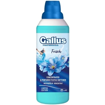 Ополіскувач для тканин Gallus Professional Weichspuler Frisch Свіжість, 40 прань, 1 л - Pampik
