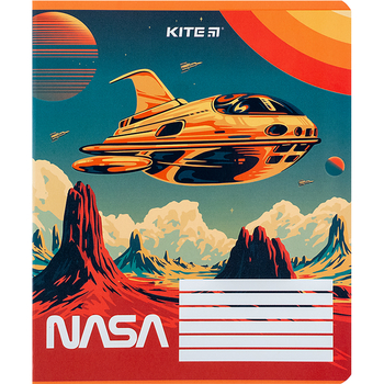Набор тетрадей Kite NASA А5 в линию, 12 листов, 25 шт. (NS24-234) - Pampik - 6