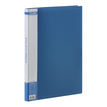 Папка пластиковая со скоросшивателем Buromax А4 синяя (BM.3407-02) - Pampik