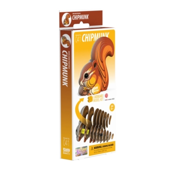 Збірна 3Д модель Eugy Зоопарк Бурундук (XEG-041) - Pampik - 3