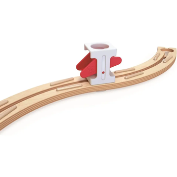 Набір направляючих блоків для конструктора-лабіринту Hape Quadrilla 4 шт. (E6025) - Pampik - 5