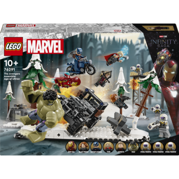 Конструктор LEGO Super Heroes Marvel Месники Ера Альтрона, 613 деталей (76291) - Pampik