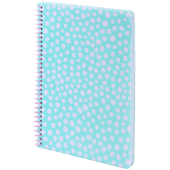 Блокнот на спіралі Axent А5 клітинка, 80 аркушів, блакитний (8462-2-A) - Pampik - 2