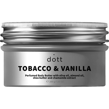 Парфумований батер для тіла Dott Tobacco & Vanilla 200 г - Pampik