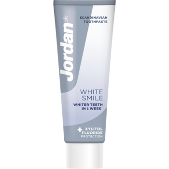 Зубна паста Jordan White Smile з цинком та ксилітом, 75 мл - Pampik