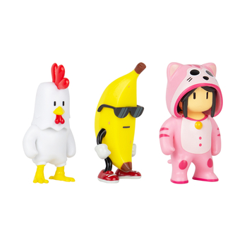 Набір колекційних фігурок Stumble Guys Курча, Банан, Мяумер, 3 шт. (SG2020-6) - Pampik - 2