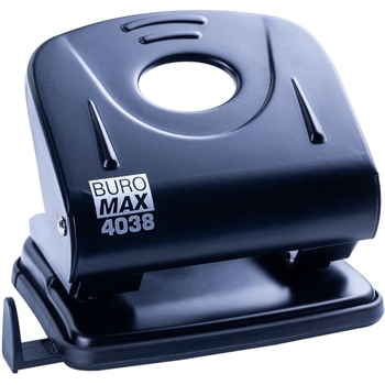 Дырокол Buromax металлический до 30 листов черный (BM.4038-01) - Pampik