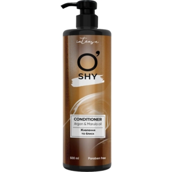 Кондиціонер O'Shy Intense Argan & marula oil, 500 мл - Pampik