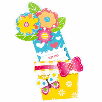 Набір для творчості Зірка Квіткова листівка своїми руками. Лютики - Pampik - 8