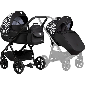 Універсальна коляска 2 в 1 Tutis Uno5+ by Garbanota bianco (1402134) - Pampik