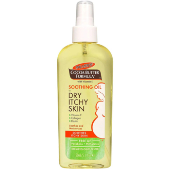 Успокаивающее масло Palmer's Dry Itchy Skin с маслом какао и витамином Е 150 мл - Pampik