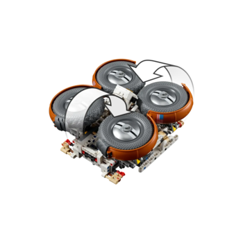 Конструктор LEGO Technic Місячний автомобіль NASA Apollo, 1913 деталей (42182) - Pampik - 6