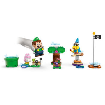 Конструктор LEGO Super Mario Пригоди з інтерактивним LEGO Луїджі, 210 деталей (71440) - Pampik - 4