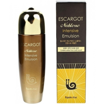 Эмульсия для лица FarmStay Escargot Noblesse Intensive Emulsion с муцином королевской улитки 150 мл - Pampik - 2