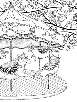 Розмальовка Жорж Майже мільйон єдинорогів (Z101055У) - Pampik - 5