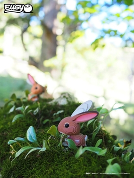 Збірна 3Д модель Eugy Зоопарк Кролик (XEG-071) - Pampik - 8